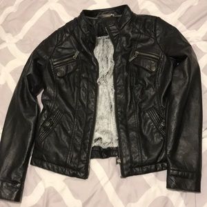 Vegan Leather Jacket
